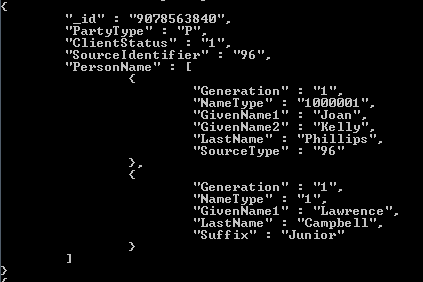 Final result in MongoDB