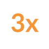 3x